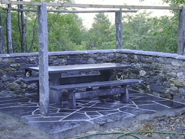 Gartensitzplatz